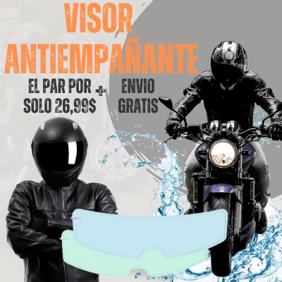 💨VISOR ANTIEMPAÑANTE💦